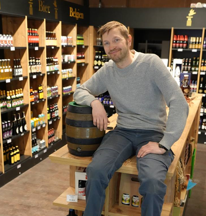 Christian vom Biertempel bei einem Craft Beer Tasting